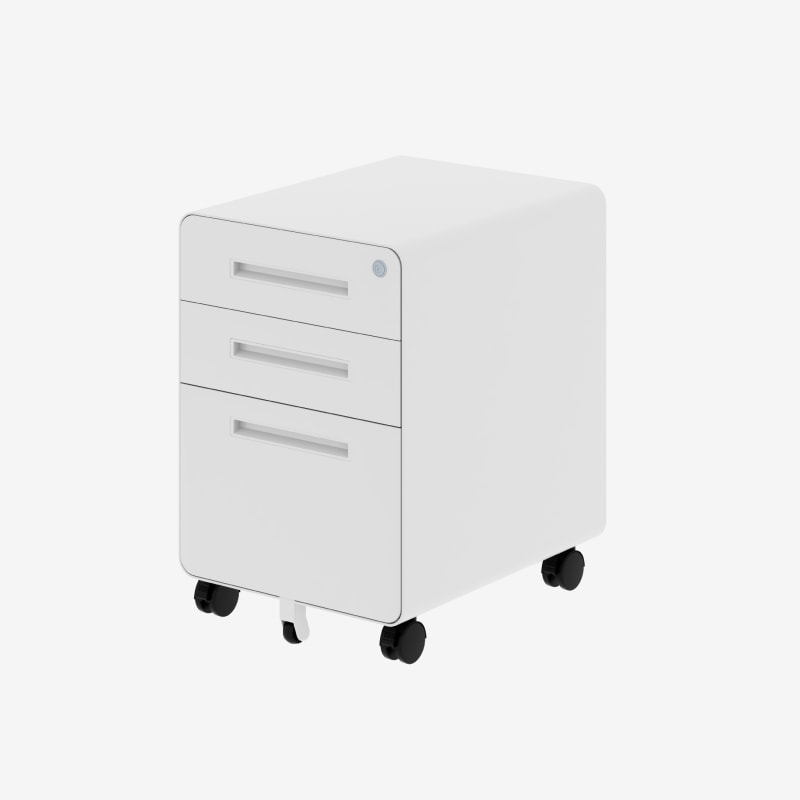 3 Drawer Mobile File Cabinet Under Desk 025 | Flexispot